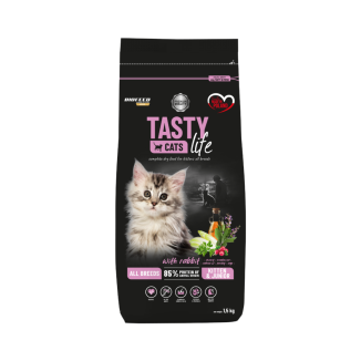 Karma dla kociąt Tasty Cats Life z królikiem 1,5 kg