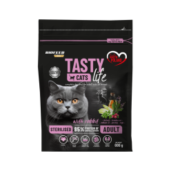 Karma dla kotów Tasty Cats Life STERILISED z królikiem 600 g