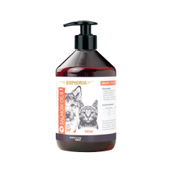 Olej z łososia dla psa i kota EUPHORIA Salmon Oil 500 ml