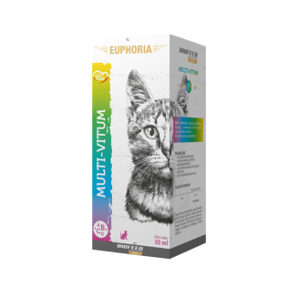 BIOFEED Euphoria Multiwitamina dla kota Multi-Vitum 30 ml