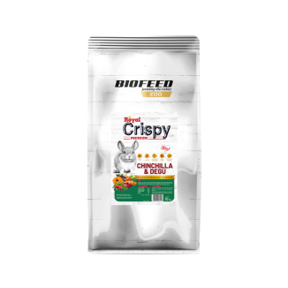 Karma dla szynszyla i koszatniczki BioFeed Royal Crispy Premium 10 kg