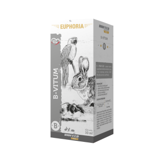 Witaminy z grupy B dla ptaków gryzoni i królików BIOFEED Euphoria B-Vitum 30 ml