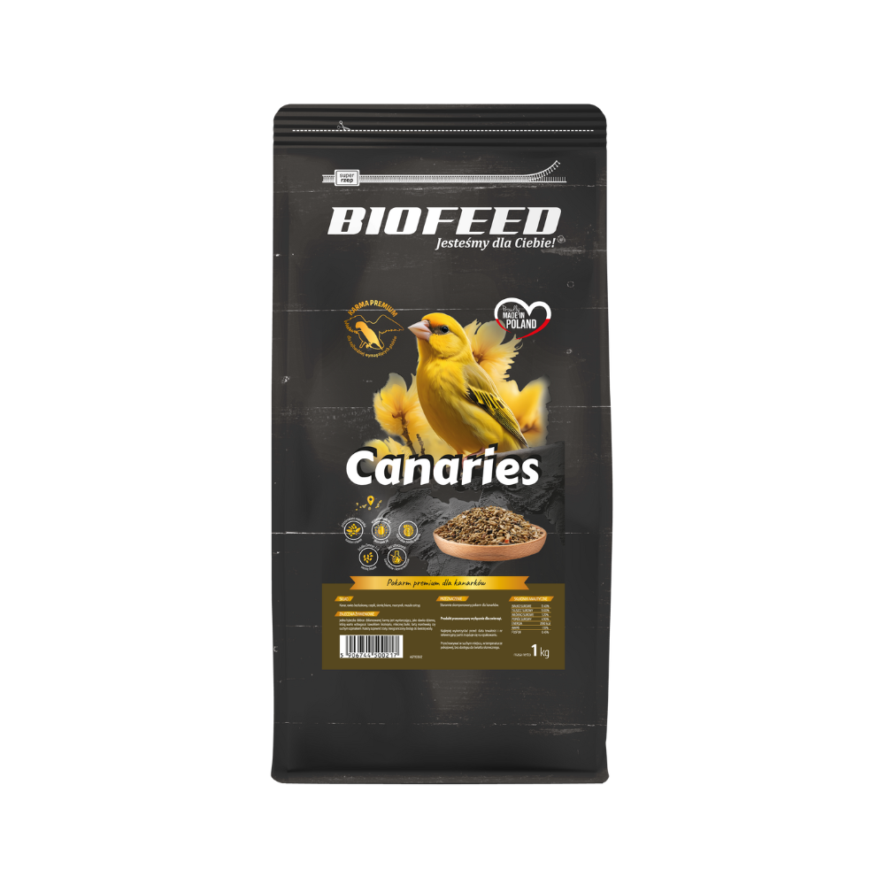 Pokarm dla kanarków BIOFEED Premium 1 kg