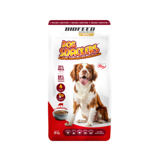 Karma dla psa Dog Snackers z wołowiną (średnie i duże rasy) 20 kg
