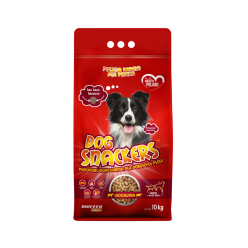 Karma dla psa Dog Snackers z wołowiną (średnie i duże rasy) 10 kg