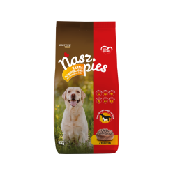 Nasz Pies karma dla psa z wołowiną 15 kg