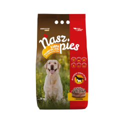 Nasz Pies karma dla psa z wołowiną 10 kg