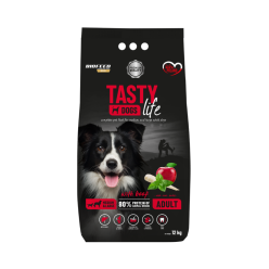 Karma dla psa Tasty Dogs Life z wołowiną 12 kg (średnie i duże rasy)