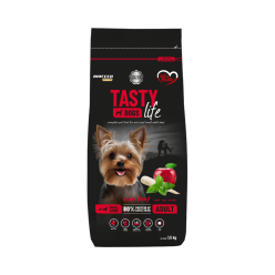 Karma dla psów Tasty Dogs Life z wołowiną 1,5 kg (mini i małe rasy)