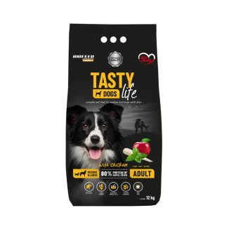 Karma dla psa Tasty Dogs Life z kurczakiem 12 kg (średnie i duże rasy)