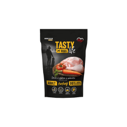 Mokra karma dla psów Tasty Dogs Life INDYK 90% - danie w galaretce (saszetka) 150 g