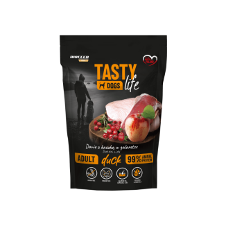 Mokra karma dla psów Tasty Dogs Life KACZKA 90% - danie w galaretce (saszetka) 500 g