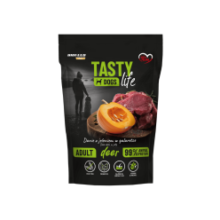 Mokra karma dla psów Tasty Dogs Life JELEŃ 90% - danie w galaretce (saszetka) 500 g