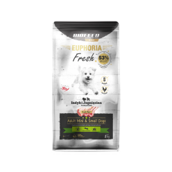 Karma dla psów EUPHORIA Fresh z indykiem i jagnięciną (średnie i duże rasy) 2 kg