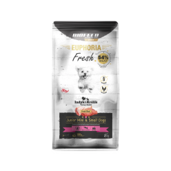 Karma dla szczeniąt EUPHORIA Fresh z indykiem i królikiem (średnie i duże rasy) 2 kg