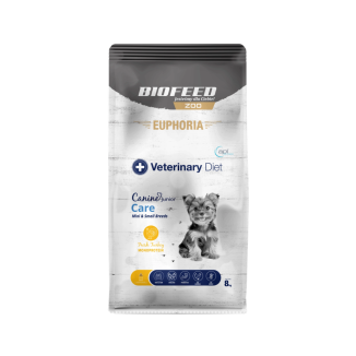 Karma dla szczeniąt EUPHORIA Veterinary Diet Canine JUNIOR CARE Indyk Monoprotein (mini i małe rasy) 8 kg
