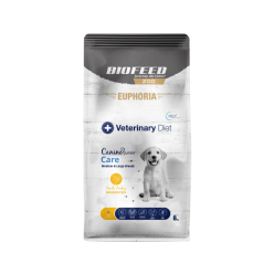 Karma dla szczeniąt EUPHORIA Veterinary Diet Canine JUNIOR CARE Indyk Monoprotein (średnie i duże rasy) 8 kg