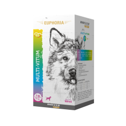 BIOFEED Euphoria Multiwitamina dla psa Multi-Vitum 100 ml