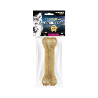 Kość dla psa z penisem wołowym 17 cm